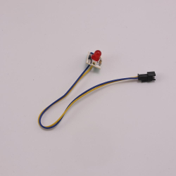 Kontrolka LED - ohrevu erven s kblom a konektorom BD 6s, 10s, 15s a 10v